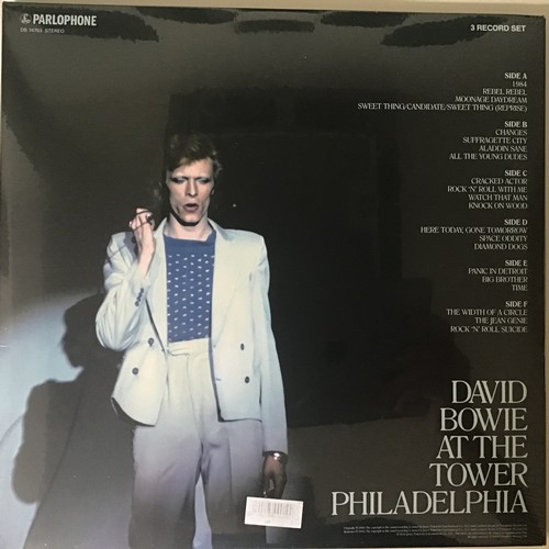 98 - DAVID BOWIE ‘DAVID LIVE’ AT THE TOWER PHILADELPHIA VINYL REISSUE FROM 2016.. A Factory Sealed 3 LP s... 