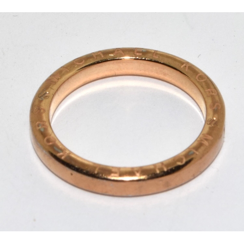 486 - Michael Kors Designer Ring. Size P