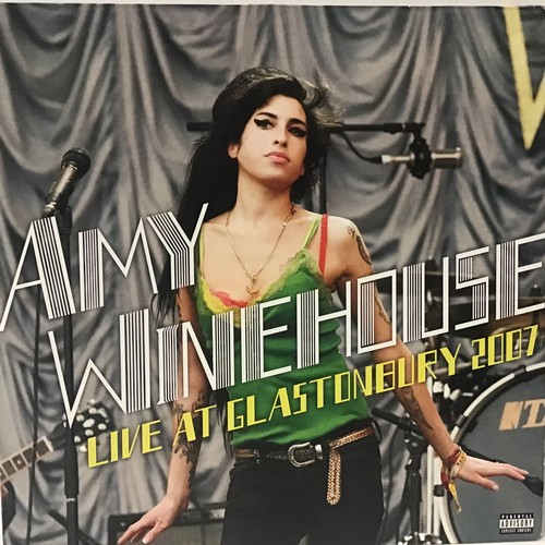 82 - AMY WINEHOUSE 'LIVE AT GLASTONBURY 2007' DOUBLE VINYL ALBUM. The iconic performance of Amy Winehouse... 