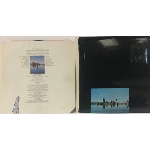 86 - PINK FLOYD 'WISH YOU WERE HERE' BLACK SHRINK WRAPPED ALBUM WITH STICKER AND POSTCARD. This copy is f... 