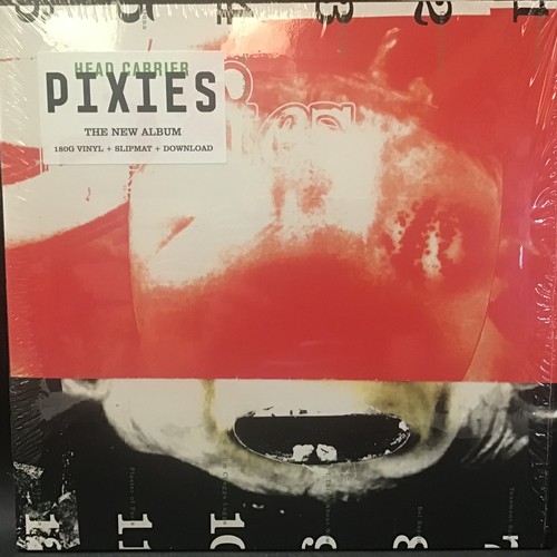 60 - PIXIES ‘HEAD CARRIER’ NEW VINYL RECORD LP. 2016 Limited Vinyl LP  with a Slipmat for your turntable.... 