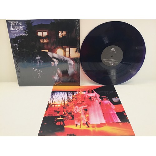 220 - BAT. FOR LASHES LP VINYL ALBUM. Here we have a Blue / Purple translucent coloured vinyl of ‘Fur & Go... 