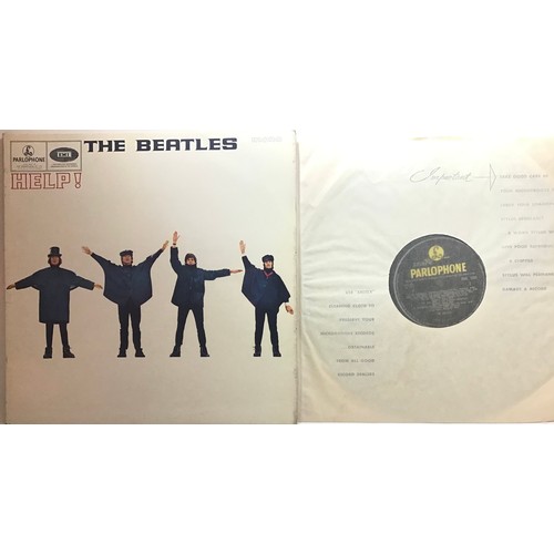 22 - BEATLES HELP 1ST PRESS UK PARLOPHONE VINYL LP.Ex quality album here on Parlophone Mono PMC 1255 from... 