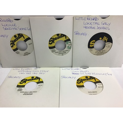 360 - LITTLE RICHARD VINYL 7” SINGLES. These are on the Specialty Labels and include the hits - Good Golly... 