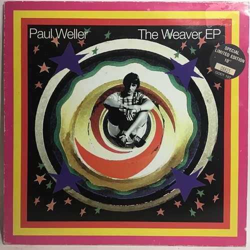 59 - 10” SINGLE VINYL RECORD FROM PAUL WELLER ‘THE WEAVER’ EP. From 1993 on Go-Discs Records No. GODT 107... 