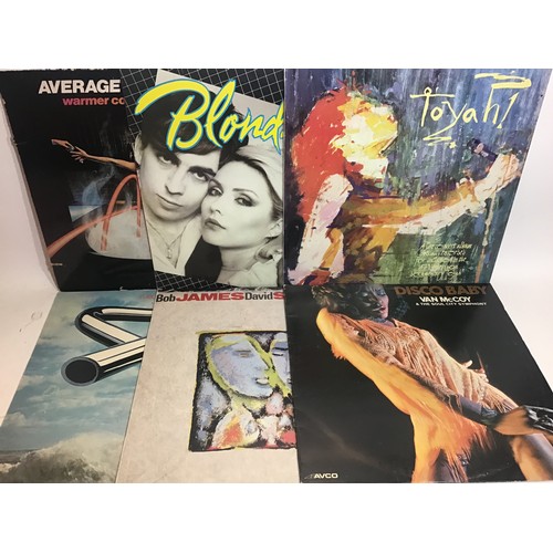 122 - LARGE BOX OF MAINLY VINYL ALBUMS WITH SOME ADDITIONAL 12” SINGLES. Artists in this Collection includ... 