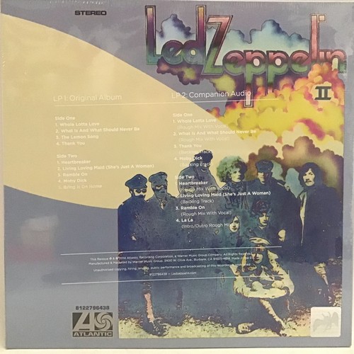 127 - LED ZEPPELIN-II/2-DELUXE UK VINYL. Here we have a factory sealed 180g Double Album  which has been r... 