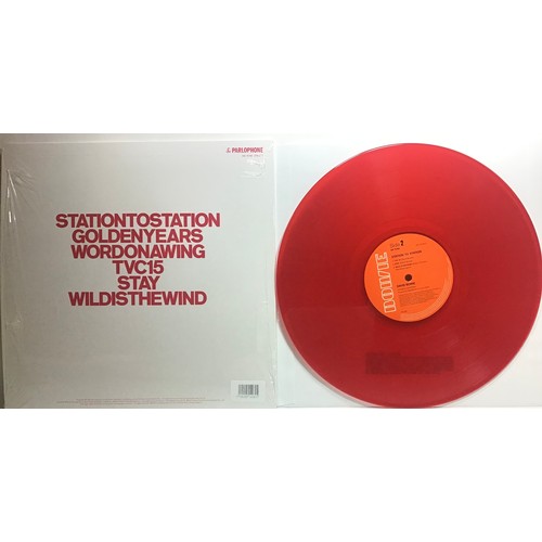 325 - DAVID BOWIE ‘STATION TO STATION’ RED 180 GRAM VINYL LP. A unplayed copy of this 2021 release pressed... 