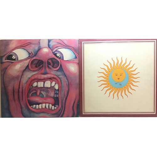 57 - KING CRIMSON VINYL LP RECORDS X 2. First We have on Pink rimmed Island ‘Larks Tongues In Aspik’ ILPS... 