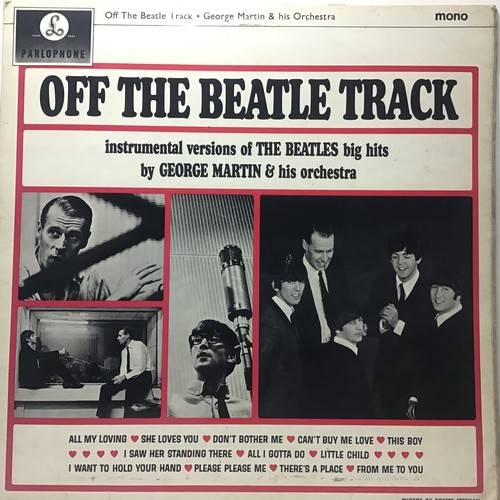 93 - GEORGE MARTIN 'OFF THE BEATLE TRACK' FIRST PRESSING VINYL LP. Released in 1964 On Parlophone Records... 