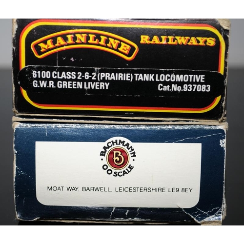 1042 - OO Gauge Bachmann Parallel Boiler Scot 6130 ref:31-279 c/w Mainline Railways 6100 Class 2-6-2 (Prair... 
