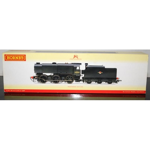 1049 - OO Gauge Hornby R2344 BR 0-6-0 Class Q1 Locomotive 33009 Weathered Edition. Boxed