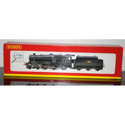 1051 - OO Gauge Hornby R2258 BR 4-6-0 Class 5MT Locomotive Weathered 44781. Boxed