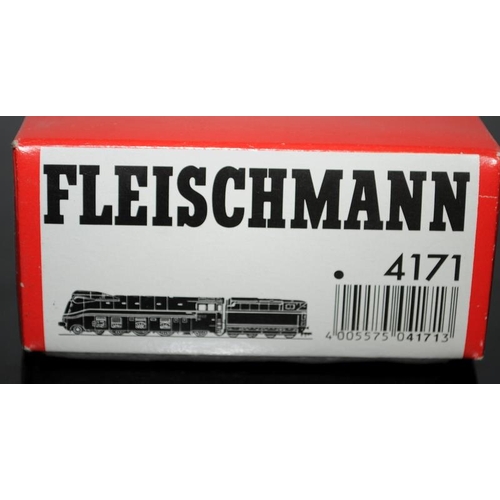1086 - HO Gauge Fleischmann 4171 BR03 Steam Locomotive. Boxed