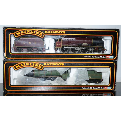 1090 - OO Gauge Palitoy Mainline Railways 4-6-0 Standard Class Locomotive P Livery Green ref:37-053 c/w LMS... 