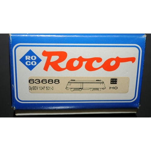 1098 - HO Gauge Roco 501-0 GySEV Electric Locomotive 1047 ref:63688. Boxed