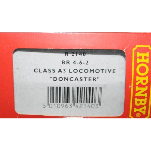 1114 - OO Gauge Hornby R2140 BR 4-6-2 Class A3 Locomotive Doncaster. Boxed