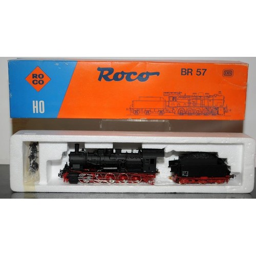 1165 - HO Gauge Roco BR57 Steam Locomotive ref:43220. Boxed