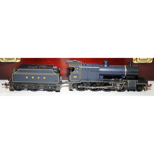 1038 - Limited Edition OO Gauge Bachmann Class 7F Fowler S&DJR Locomotive in wooden presentation box. #636 ... 