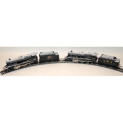 1219 - Wrenn OO Gauge Locomotives BR 48290 and LMS 8F 8233 with tenders. Have been out on display and need ... 