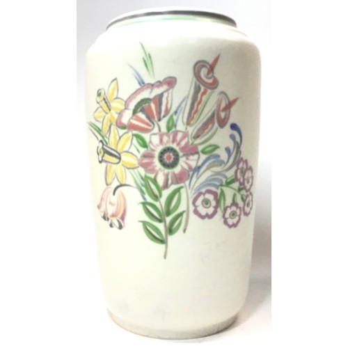 255 - Poole Pottery shape 857 BA pattern vase decorated by Ruth Pavely 9