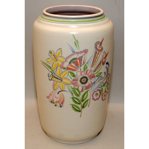 255 - Poole Pottery shape 857 BA pattern vase decorated by Ruth Pavely 9