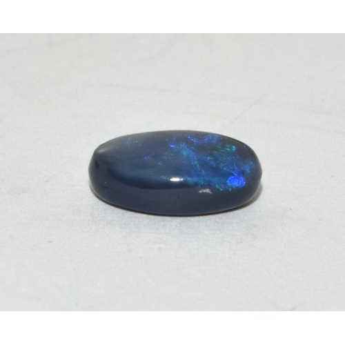 427 - Direct from the Australian Opal miner a Black Opal approx 1.6ct