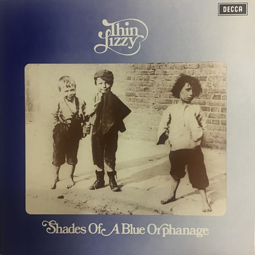 50 - THIN LIZZY VINYL LP RECORD ‘SHADES OF A BLUE ORPHANAGE’. Gatefold sleeve is in a fab condition along... 