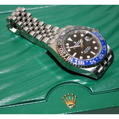 21 - Rolex GMT Master II blue/black 