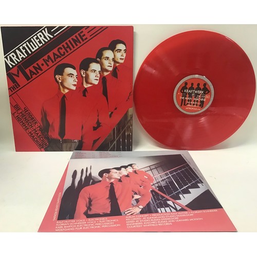 62 - KRAFTWERK ‘THE MAN MACHINE’ LP RED VINYL FRENCH PRESS. Found here on Capitol Records SPC 85444 from ... 