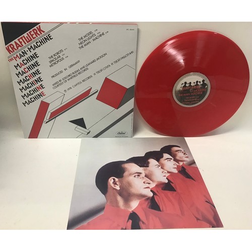 62 - KRAFTWERK ‘THE MAN MACHINE’ LP RED VINYL FRENCH PRESS. Found here on Capitol Records SPC 85444 from ... 