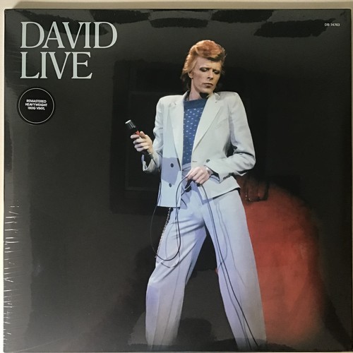 130 - DAVID BOWIE ‘DAVID LIVE’ AT THE TOWER PHILADELPHIA VINYL REISSUE FROM 2016.. A Factory Sealed 3 LP s... 