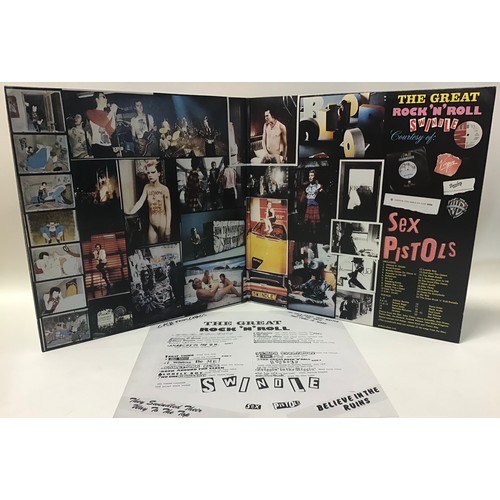 185 - SEX PISTOLS VINYL LP RECORDS X 2. Copies here include the original double album 'The Great Rock & Ro... 