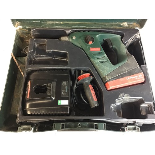 47 - Metabo hammer Drill in box model - BHA18 complete with charger and battery.