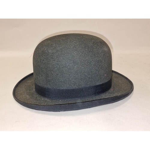 125 - New Silkuna Boxed bowler hat supplied locally by Stickland and co Sherborne size 6 1/2