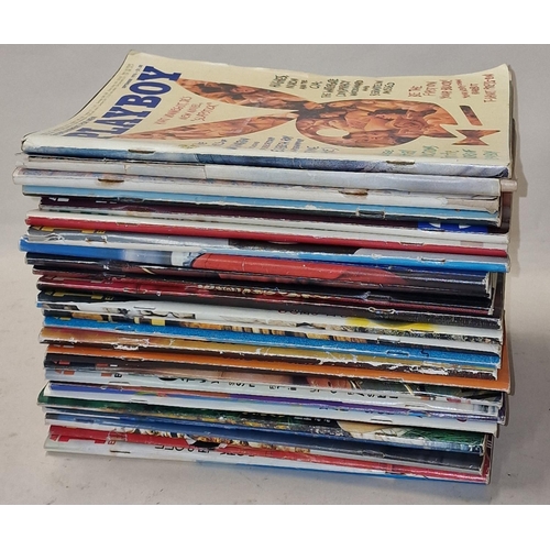 172 - Collection of vintage Playboy magazines from the 1970s and 1980s to include Australian Issues. 25 Is... 