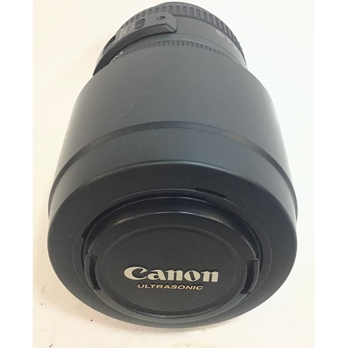 51 - Canon EF 70-300mm ultrasonic image stabiliser lens complete with original box.