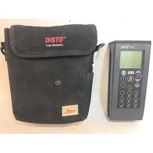 52 - Disto Pro Leica distance Meter Complete with fabric carry case.