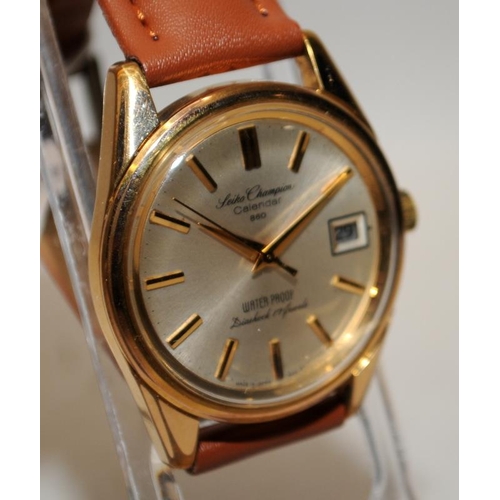 534 - Vintage Seiko Champion Calendar 860 manual wind gents dress watch 7622-8981. Serial number dates thi... 