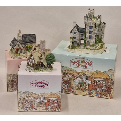 153 - David Winter boxed cottage collection 