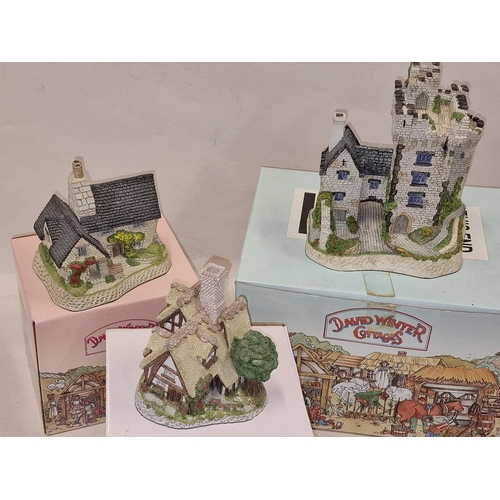 153 - David Winter boxed cottage collection 