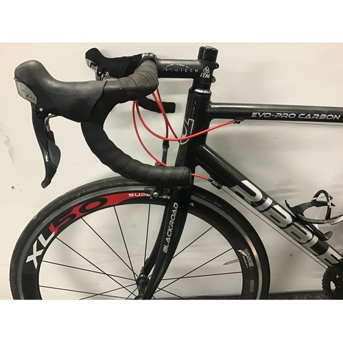 50 - Rubble Evo Pro Carbon Racing bike. 10 Speed Complete with carbon wheels.