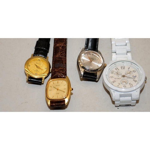 414 - Collection of ladies quartz watches with good quality movements. Seiko, Junghans etc. All with new b... 