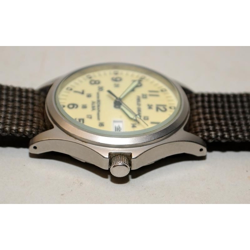 533 - Seiko Alba Field Gear military style watch V743-8000, made for Japanese domestic market. English/Kan... 