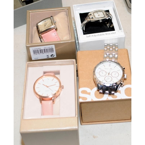 360 - A collection of ladies and gents boxed watches