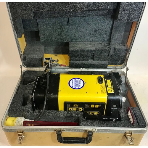 97 - AGL Beamer Laser Level Interior Laser System In Hard Box Carry Case Model 400S.