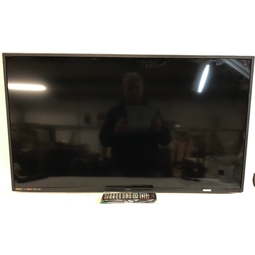 108 - Technika 40” LED TV Model No. 40” with remote control but no stand.