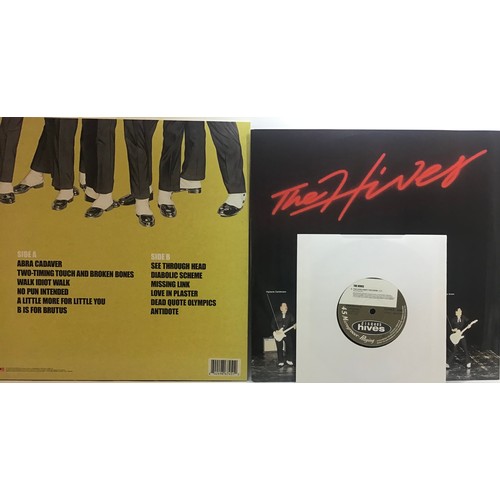 264 - THE HIVES VINYL LP RECORDS X 2. TItles here are ‘Tyrannosaurus Hives’ pressed on heavyweight vinyl w... 