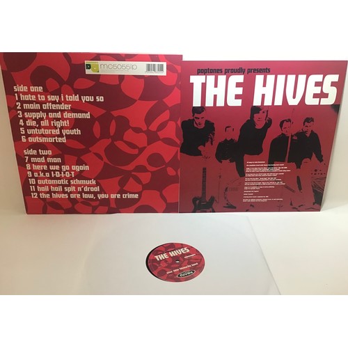 264 - THE HIVES VINYL LP RECORDS X 2. TItles here are ‘Tyrannosaurus Hives’ pressed on heavyweight vinyl w... 