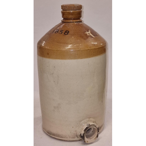 84 - Local interest: Antique stoneware water flagon from South Western Mineral Water Co ltd, Bournemouth,... 